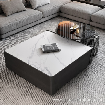 Modern Minimalist Multi-Functional Storage Coffee Table